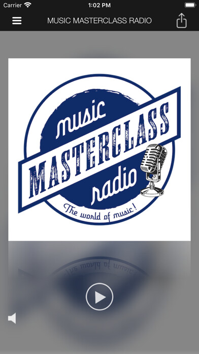 Emulate iPhone app MUSIC MASTERCLASS RADIO using MyAndroid