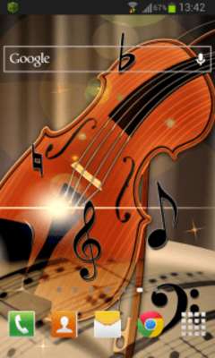 Emulate Android APK Music Note LWP