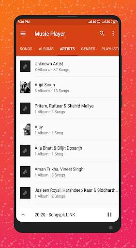 Emulate Android APK Music Player 2019