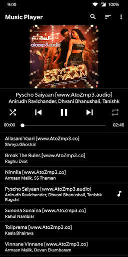Run android online APK Music Player 2020 - AMOLED from MyAndroid or emulate Music Player 2020 - AMOLED using MyAndroid