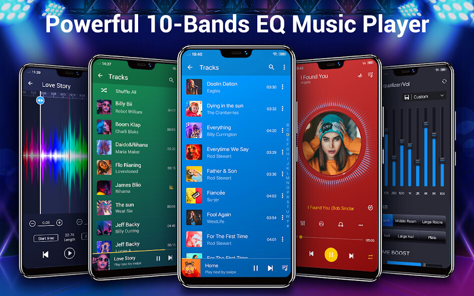 Run android online APK Music Player - Audio Player  10 Bands Equalizer from MyAndroid or emulate Music Player - Audio Player  10 Bands Equalizer using MyAndroid