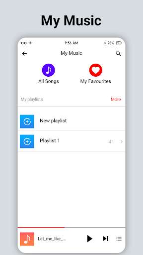 Emulate Music Player, Equalizer & Audio Player from MyAndroid or run Music Player, Equalizer & Audio Player using MyAndroid