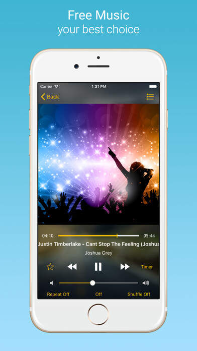 Emulate iPhone app Music Player - Unlimited Songs using MyAndroid Emulate iPhone app Music Player - Unlimited Songs using MyAndroid