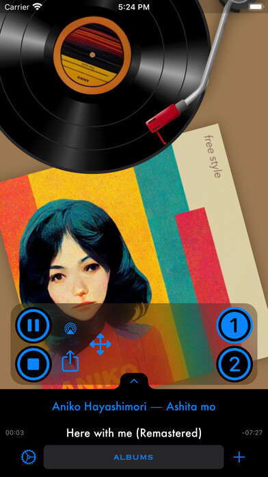 Emulate iPhone app Music Player: Vinyl Fetish using MyAndroid Emulate iPhone app Music Player: Vinyl Fetish using MyAndroid