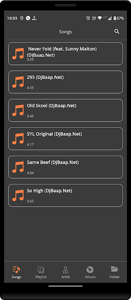 Emulate Music Playlist : Audio Songs from MyAndroid or run Music Playlist : Audio Songs using MyAndroid