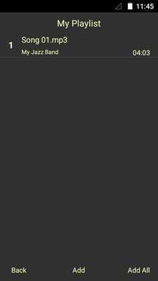 Emulate Android APK Music Playlist Creator