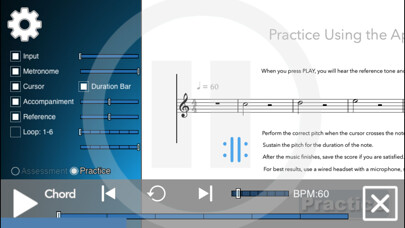 Emulate iPhone app Music Prodigy using MyAndroid