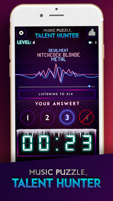 Emulate iPhone app Music Puzzle: Talent Hunter using MyAndroid Emulate iPhone app Music Puzzle: Talent Hunter using MyAndroid