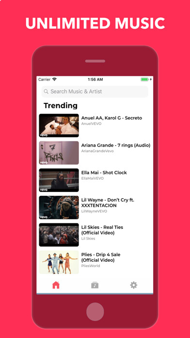 Emulate iPhone app Musicram - Listen Music Player using MyAndroid Emulate iPhone app Musicram - Listen Music Player using MyAndroid