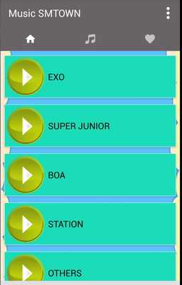 Emulate Android APK Music SMTOWN With Lyrics