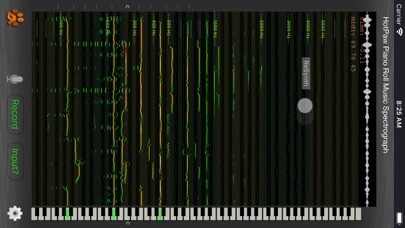 Emulate iPhone app Music Spectrograph using MyAndroid Emulate iPhone app Music Spectrograph using MyAndroid