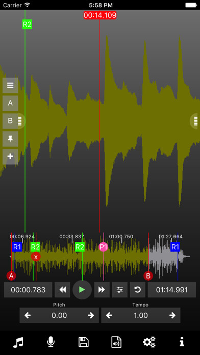Emulate iPhone app Music Speed Changer Pro 2 using MyAndroid Emulate iPhone app Music Speed Changer Pro 2 using MyAndroid
