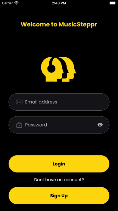 Emulate iPhone app MusicSteppr using MyAndroid Emulate iPhone app MusicSteppr using MyAndroid