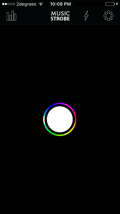 Emulate iPhone app Music Strobe using MyAndroid Emulate iPhone app Music Strobe using MyAndroid