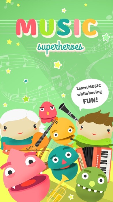 Emulate iPhone app Music Superheroes using MyAndroid