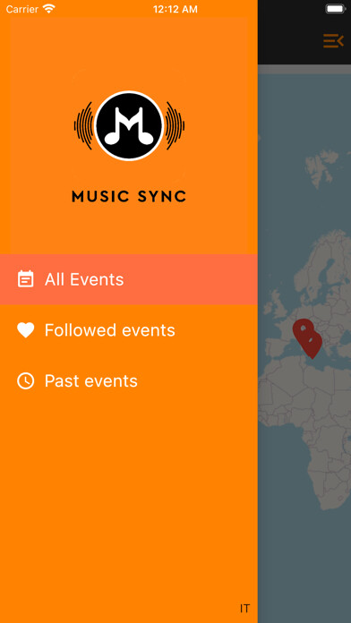 Emulate iPhone app MusicSync - my show! using MyAndroid