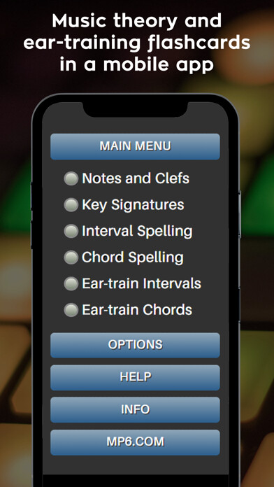Emulate iPhone app Music Theory & Ear Flashcards using MyAndroid Emulate iPhone app Music Theory & Ear Flashcards using MyAndroid