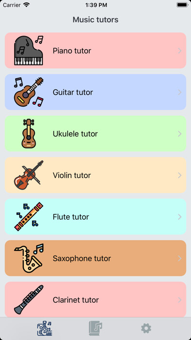 Emulate iPhone app MusicTT - Music learning using MyAndroid