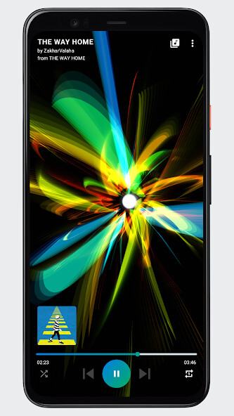 Emulate iPhone app Music Visualizer using MyAndroid