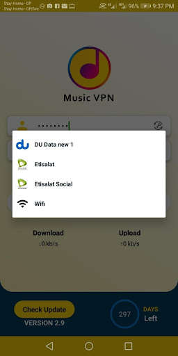Run android online APK Music Vpn from MyAndroid or emulate Music Vpn using MyAndroid