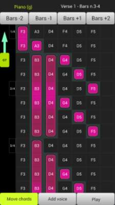 Emulate Android APK Music writer - Midi sequencer