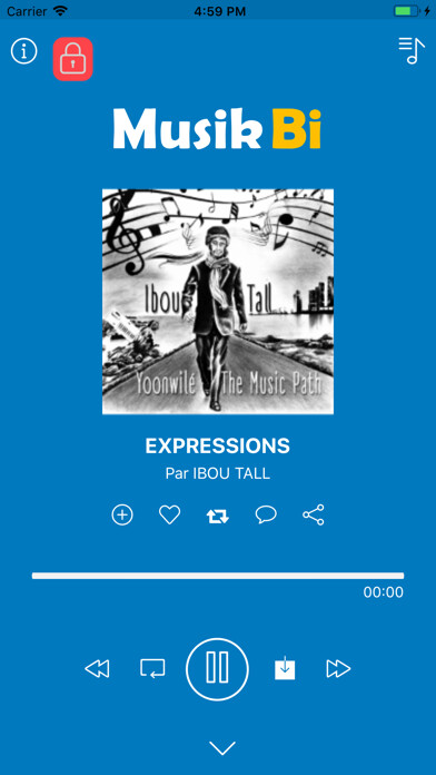 Emulate iPhone app MusikBi using MyAndroid