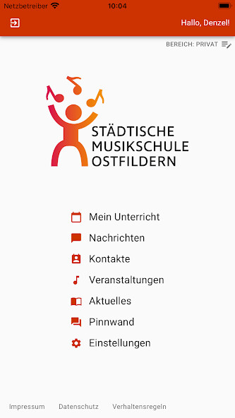 Run android online APK Musikschule Ostfildern from MyAndroid or emulate Musikschule Ostfildern using MyAndroid