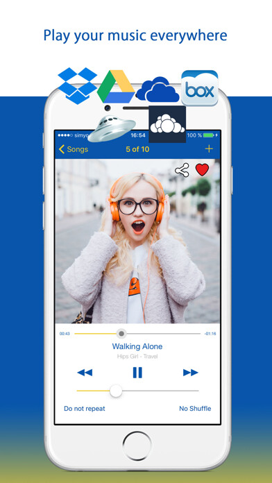 Emulate iPhone app MusiNext using MyAndroid