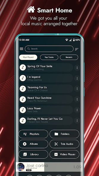 Emulate MusiPlay: Audio  Music Player from MyAndroid or run MusiPlay: Audio  Music Player using MyAndroid