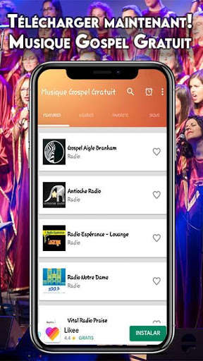 Run android online APK Musique Gospel Gratuit from MyAndroid or emulate Musique Gospel Gratuit using MyAndroid