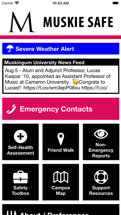 Emulate iPhone app Muskie Safe using MyAndroid Emulate iPhone app Muskie Safe using MyAndroid