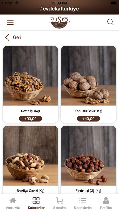 Emulate iPhone app Musko Shop using MyAndroid