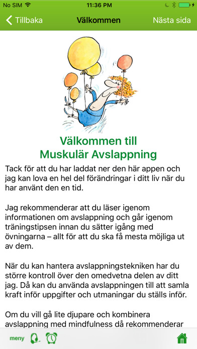 Emulate iPhone app Muskulär Avslappning using MyAndroid Emulate iPhone app Muskulär Avslappning using MyAndroid