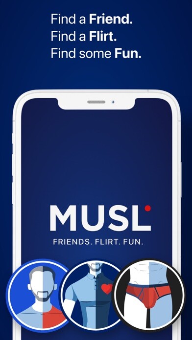 Emulate iPhone app MUSLapp Gay dating & socialapp using MyAndroid
