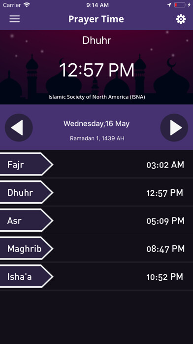 Emulate iPhone app Muslim App: Azan, Quran, Qibla using MyAndroid Emulate iPhone app Muslim App: Azan, Quran, Qibla using MyAndroid