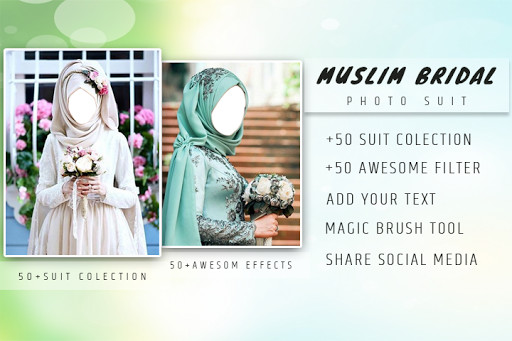 Run android online APK Muslim Bridal Photo Suit from MyAndroid or emulate Muslim Bridal Photo Suit using MyAndroid