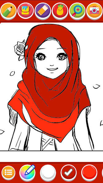 Run android online APK Muslim coloring calligraphy from MyAndroid or emulate Muslim coloring calligraphy using MyAndroid