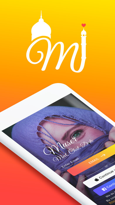 Emulate iPhone app Muslim Dating App: Muser using MyAndroid