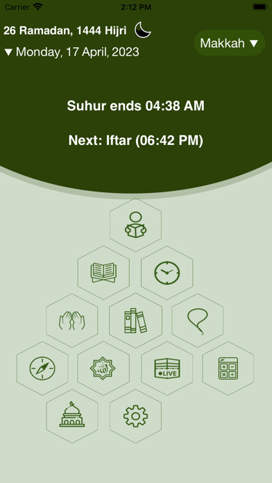 Emulate iPhone app Muslim Dawah: Quran Salat Time using MyAndroid Emulate iPhone app Muslim Dawah: Quran Salat Time using MyAndroid