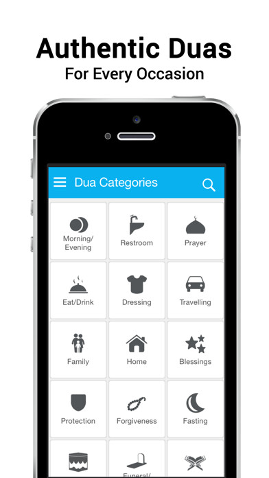 Emulate iPhone app Muslim Dua Now – Islamic Duas using MyAndroid