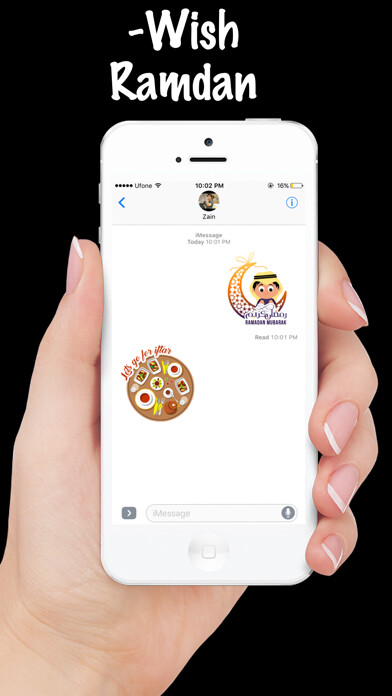 Emulate iPhone app Muslim Greetings - Stickers using MyAndroid Emulate iPhone app Muslim Greetings - Stickers using MyAndroid