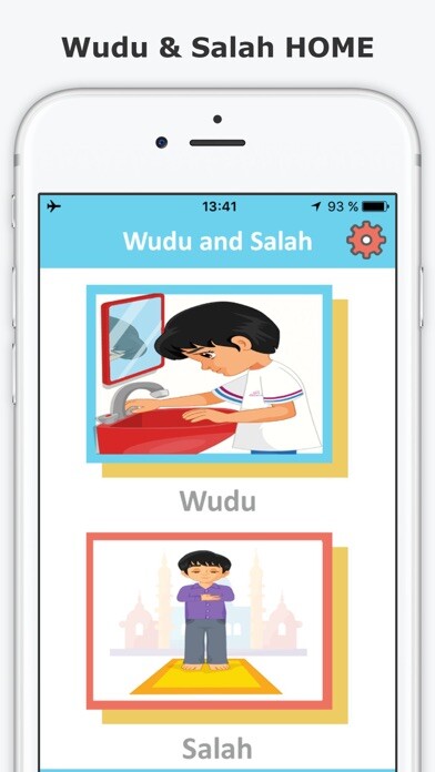 Emulate iPhone app Muslim guide Salah & Wudu using MyAndroid Emulate iPhone app Muslim guide Salah & Wudu using MyAndroid