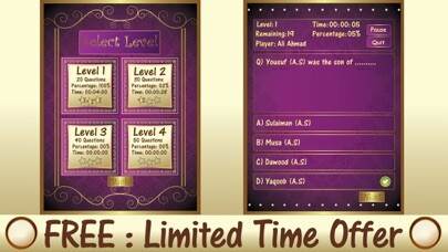 Emulate iPhone app Muslim Kids Islamic Quiz : Vol 4 using MyAndroid