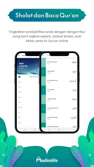 Emulate iPhone app Muslimlife using MyAndroid