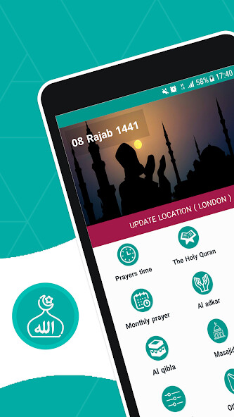 Run android online APK Muslim Prayer Times : ( Salaat Time ) from MyAndroid or emulate Muslim Prayer Times : ( Salaat Time ) using MyAndroid Run android online APK Muslim Prayer Times : ( Salaat Time ) from MyAndroid or emulate Muslim Prayer Times : ( Salaat Time ) using MyAndroid
