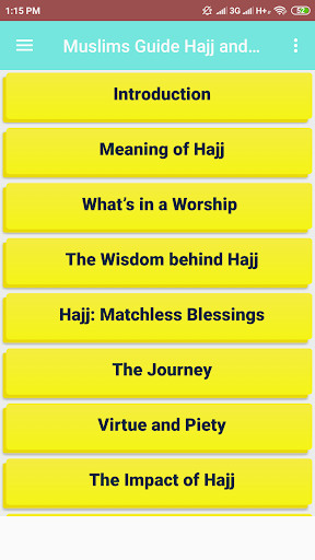 Run android online APK Muslims Guide Hajj and Umrah from MyAndroid or emulate Muslims Guide Hajj and Umrah using MyAndroid