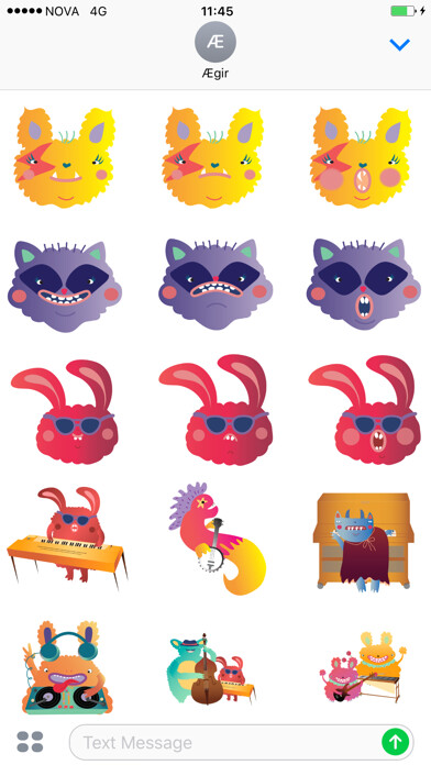 Emulate iPhone app Mussila Sticker Pack using MyAndroid Emulate iPhone app Mussila Sticker Pack using MyAndroid