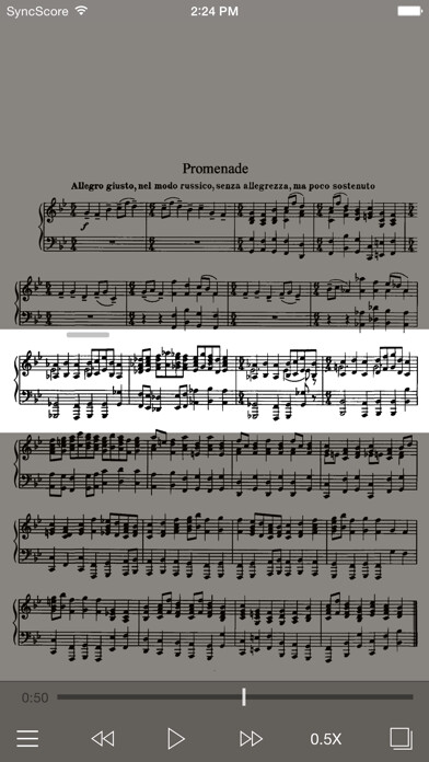 Emulate iPhone app Mussorgsky Pictures Exhibition using MyAndroid Emulate iPhone app Mussorgsky Pictures Exhibition using MyAndroid