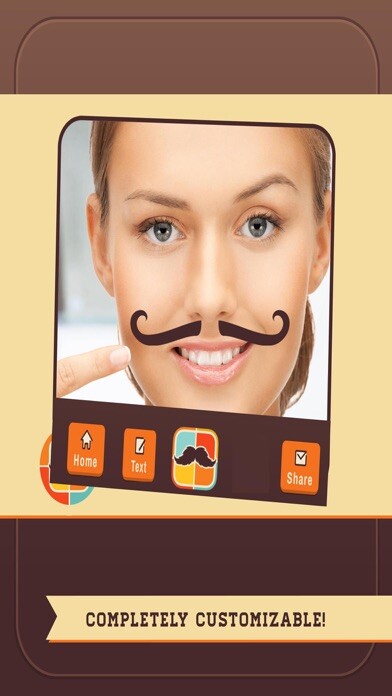 Emulate iPhone app Mustache Face using MyAndroid Emulate iPhone app Mustache Face using MyAndroid