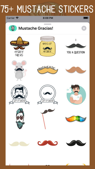 Emulate iPhone app Mustache Gracias using MyAndroid Emulate iPhone app Mustache Gracias using MyAndroid